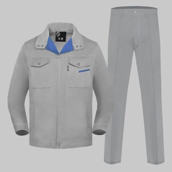 Custom Acid and Alkali Resistance Target Workwear Set with Anti-Static Development Options Custom Acid and Alkali Resistance Target Workwear Set with Anti-Static Development Options — garment development reference