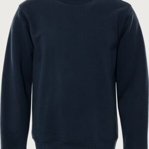 Custom Brushed-Inner Crew-Neck Work Sweatshirt — garment development reference