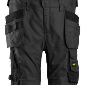 Custom Canvas-Stretch Bib Work Trousers with Holster Pockets — garment development reference