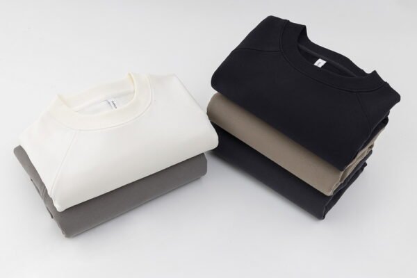 Custom Cold-Store Crewneck Mid-Layer Sweatshirt Custom Cold-Store Crewneck Mid-Layer Sweatshirt — reference garment view 5