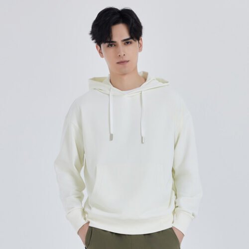 Custom Cold-Store Dropped-Shoulder Pullover Hoodie Custom Cold-Store Dropped-Shoulder Pullover Hoodie — garment development reference