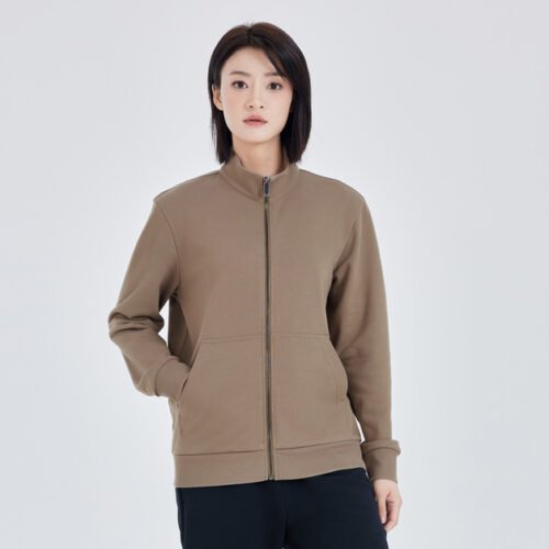 Custom Cold-Store Full-Zip Hooded Layering Jacket Custom Cold-Store Full-Zip Hooded Layering Jacket — garment development reference