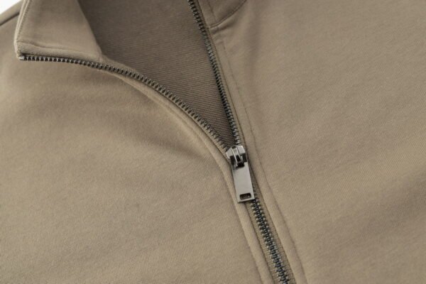 Custom Cold-Store Full-Zip Hooded Layering Jacket Custom Cold-Store Full-Zip Hooded Layering Jacket — reference garment view 3