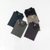 Custom Concealed-Snap Long Sleeve Work Polo — reference garment view 2