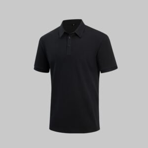 Custom Cotton-Blend Three-Button Work Polo - additional same-model product view