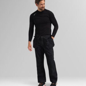 Custom Detachable Hanging-Pocket Reinforced Work Trousers — garment development reference