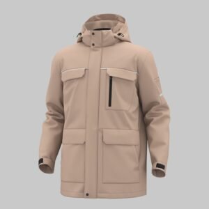 Custom Detachable-Liner Cold Store Work Jacket — garment development reference