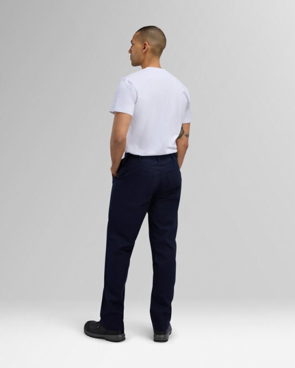 Custom Elastic-Back Chef Work Trousers with Front and Back Pockets Custom Elastic-Back Chef Work Trousers with Front and Back Pockets — garment development reference