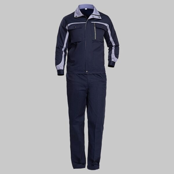 Custom Factory Work Jacket and Reinforced Trousers Set Custom Factory Work Jacket and Reinforced Trousers Set — garment development reference