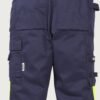 Custom Flame-Resistant Craftsman Bib-and-Brace with Knee-Pad Pocket Options Custom Flame-Resistant Craftsman Bib-and-Brace with Knee-Pad Pocket Options — reference garment view 2