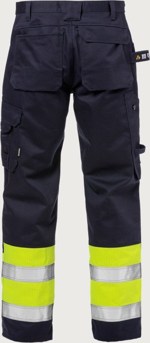 Custom Flame-Resistant High-Visibility Craftsman Trousers Custom Flame-Resistant High-Visibility Craftsman Trousers — reference garment view 2
