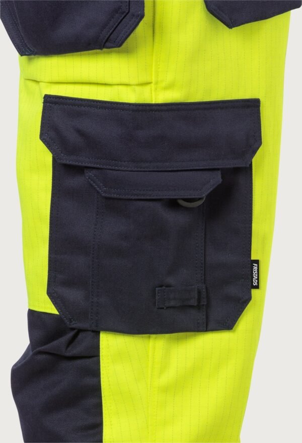 Custom Flame-Resistant High-Visibility Utility Work Shirt - additional product view