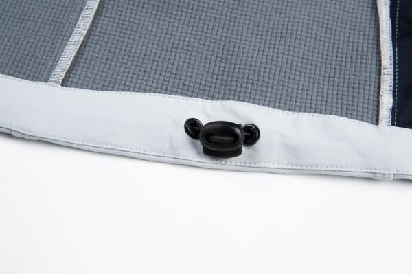Custom Fleece-Backed Soft-Shell Work Jacket with Stand Collar Custom Fleece-Backed Soft-Shell Work Jacket with Stand Collar - additional product view