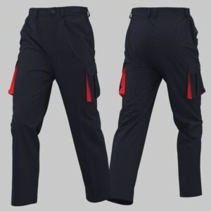 Custom Four-Pocket Utility Work Trousers with Side Storage — garment development reference