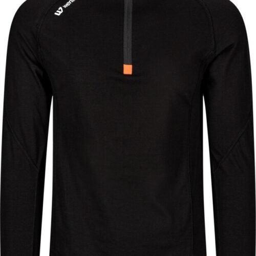 Custom FR Rib-Knit Long-Sleeve Half-Zip Work Shirt Custom FR Rib-Knit Long-Sleeve Half-Zip Work Shirt — garment development reference