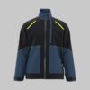 Custom Grid-Texture Crew Work Jacket with Branded Utility Pockets Custom Grid-Texture Crew Work Jacket with Branded Utility Pockets - additional same-model product view