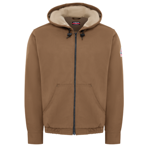 Custom Heavyweight Hooded Work Jacket — garment development reference