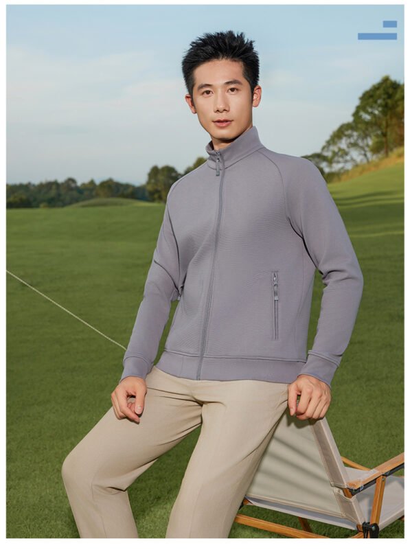 Custom Heavyweight Thermal Full-Zip Cold-Store Work Jacket Custom Heavyweight Thermal Full-Zip Cold-Store Work Jacket — reference garment view 5