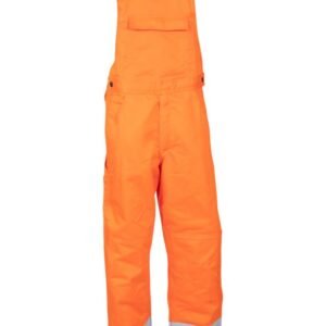 Custom High-Back Bib-and-Brace Utility Overalls with Tool Pockets — garment development reference