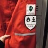 Custom High-Visibility Antistatic Workwear Suit with Stand Collar Custom High-Visibility Antistatic Workwear Suit with Stand Collar — reference garment view 3