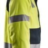 Custom High-Visibility Articulated Work Jacket with Utility Pockets Custom High-Visibility Articulated Work Jacket with Utility Pockets — reference garment view 4