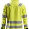 Custom High-Visibility Brushed Softshell Work Jacket with Articulated Sleeves Custom High-Visibility Brushed Softshell Work Jacket with Articulated Sleeves — reference garment view 2