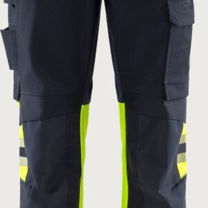 Custom High-Visibility Craftsman Stretch Work Trousers — garment development reference