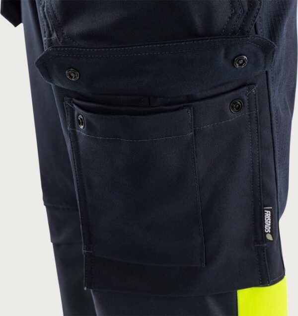 Custom High-Visibility Craftsman Stretch Work Trousers — reference garment view 2