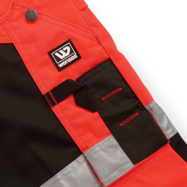 Custom High-Visibility Craftsman Utility Trousers with Hanging Pockets Custom High-Visibility Craftsman Utility Trousers with Hanging Pockets — reference garment view 4