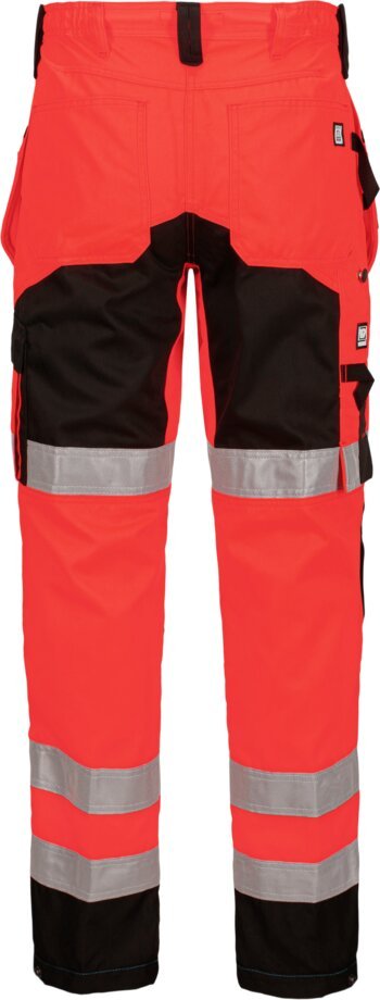 Custom High-Visibility Craftsman Utility Trousers with Hanging Pockets Custom High-Visibility Craftsman Utility Trousers with Hanging Pockets — reference garment view 2