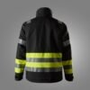 Custom High-Visibility Extended-Back Insulated Cold-Store Work Jacket Custom High-Visibility Extended-Back Insulated Cold-Store Work Jacket — reference garment view 2