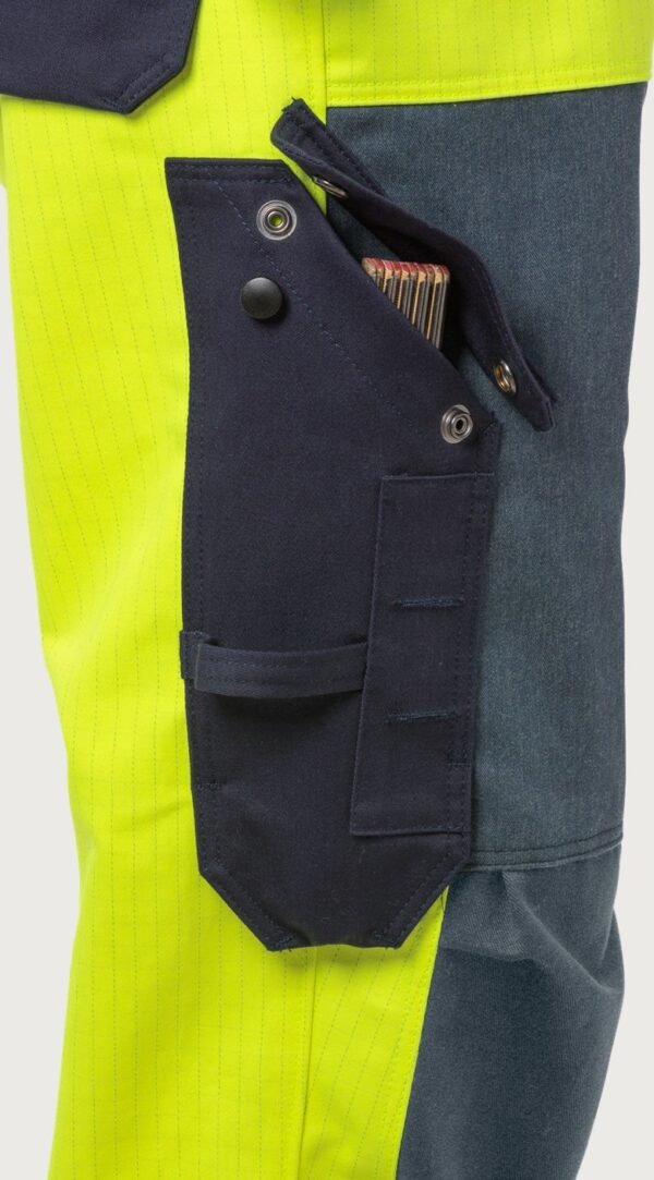 Custom High-Visibility Flame-Resistant Work Shirt Custom High-Visibility Flame-Resistant Work Shirt - additional product view