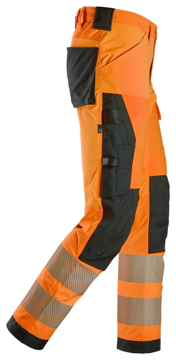 Custom High-Visibility Four-Way Stretch Utility Trousers Custom High-Visibility Four-Way Stretch Utility Trousers - additional product view