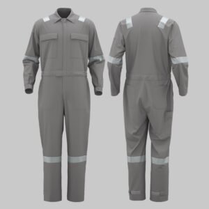 Custom High-Visibility Lapel Coverall With Utility Storage - additional same-model product view