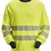 Custom High-Visibility Long-Sleeve Reflective Work T-Shirt Custom High-Visibility Long-Sleeve Reflective Work T-Shirt — garment development reference