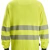 Custom High-Visibility Long-Sleeve Reflective Work T-Shirt Custom High-Visibility Long-Sleeve Reflective Work T-Shirt — reference garment view 4