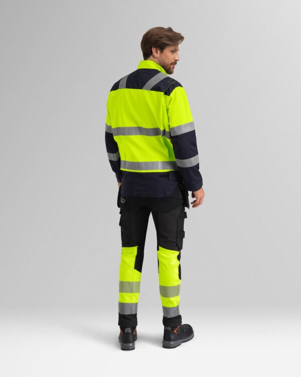 Custom High-Visibility Multinorm-Inspired Work Jacket Custom High-Visibility Multinorm-Inspired Work Jacket — reference garment view 4