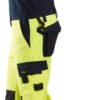 Custom High-Visibility Reinforced Bib-and-Brace Work Trousers Custom High-Visibility Reinforced Bib-and-Brace Work Trousers — reference garment view 3