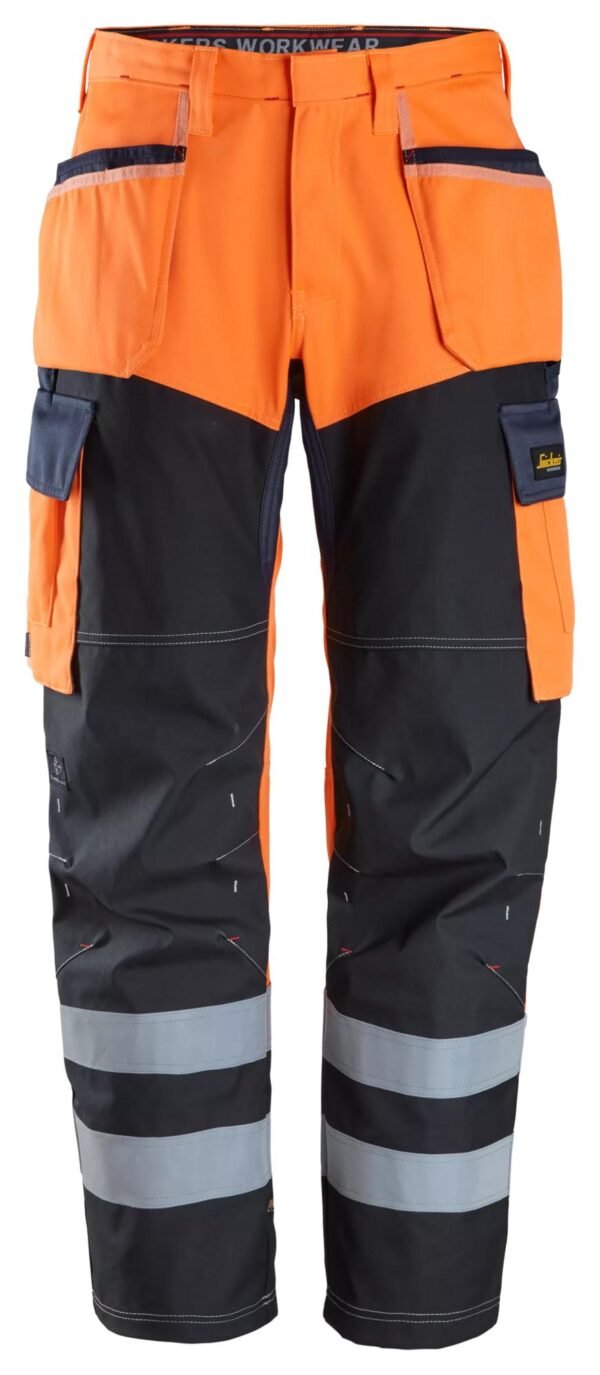 Custom High-Visibility Reinforced Holster Pocket Work Trousers Custom High-Visibility Reinforced Holster Pocket Work Trousers — garment development reference