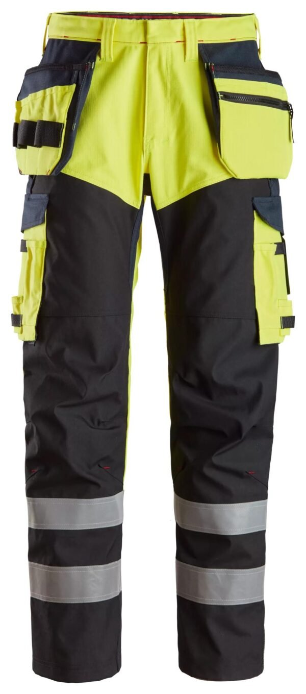Custom High-Visibility Reinforced Holster Work Trousers — garment development reference