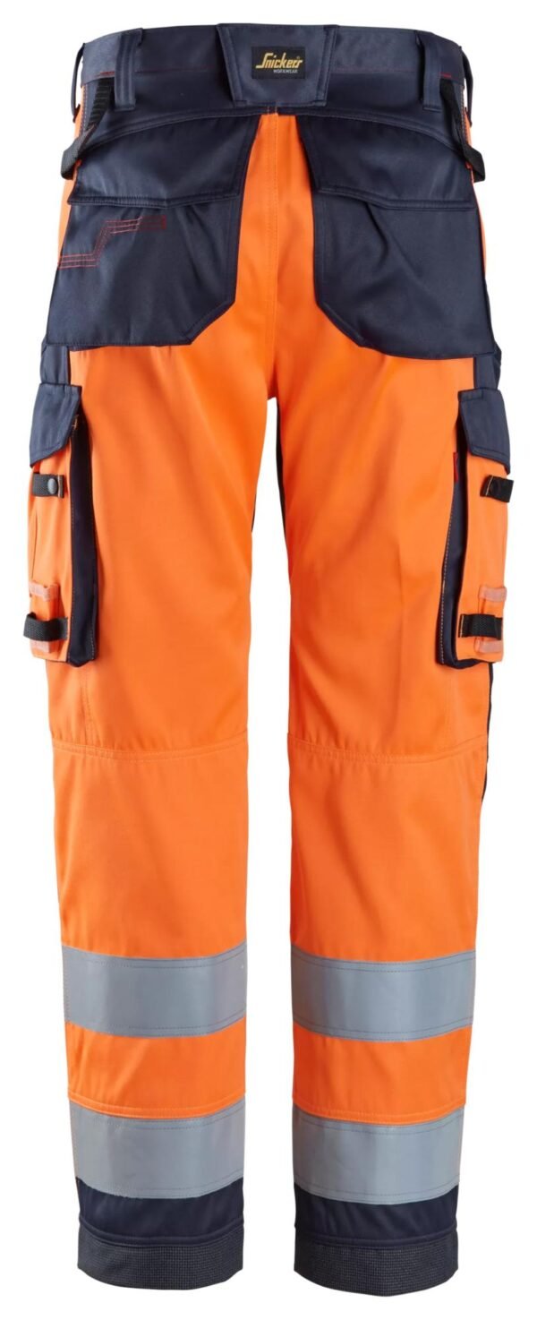 Custom High-Visibility Reinforced Multi-Pocket Work Trousers Custom High-Visibility Reinforced Multi-Pocket Work Trousers — reference garment view 2
