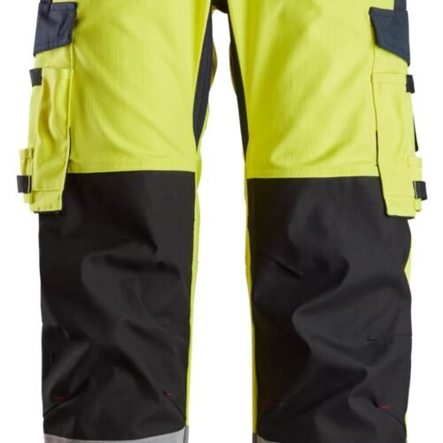 Custom High-Visibility Reinforced Shin Holster Work Trousers Custom High-Visibility Reinforced Shin Holster Work Trousers — garment development reference