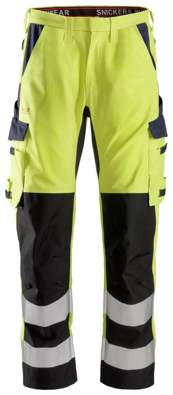 Custom High-Visibility Reinforced Symmetrical-Pocket Work Trousers Custom High-Visibility Reinforced Symmetrical-Pocket Work Trousers — garment development reference