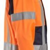 Custom High-Visibility Short-Front Work Jacket Custom High-Visibility Short-Front Work Jacket — reference garment view 4