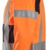 Custom High-Visibility Short-Front Work Jacket Custom High-Visibility Short-Front Work Jacket — reference garment view 3