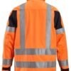 Custom High-Visibility Short-Front Work Jacket Custom High-Visibility Short-Front Work Jacket — reference garment view 2