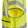 Custom High-Visibility Short-Sleeve Work Vest with Zip Pockets Custom High-Visibility Short-Sleeve Work Vest with Zip Pockets — reference garment view 3