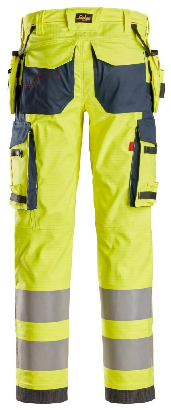 Custom High-Visibility Slim-Fit Stretch Holster Work Trousers Custom High-Visibility Slim-Fit Stretch Holster Work Trousers — reference garment view 2