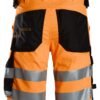 Custom High-Visibility Stretch Utility Work Shorts Custom High-Visibility Stretch Utility Work Shorts — reference garment view 2