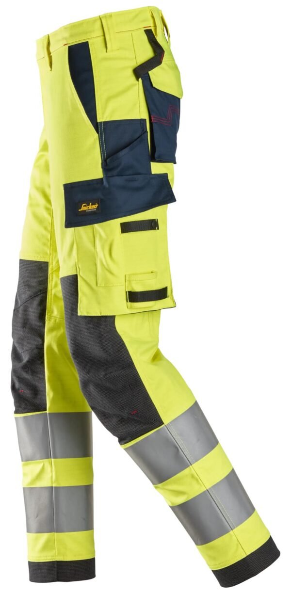 Custom High-Visibility Stretch Utility Work Trousers Custom High-Visibility Stretch Utility Work Trousers — reference garment view 3
